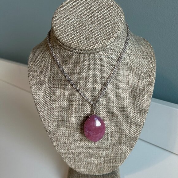 Set of 7 assorted costume jewelry colorful necklaces - Picture 3 of 8